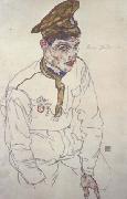 Egon Schiele, Russian Prisoner of War (Grigori Kladjishuili) (mk12)